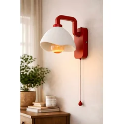 OPVIQ Zidna lampa Beton Red