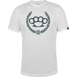 Muška majica kratkih rukava 011 street rebel bokser, Bela