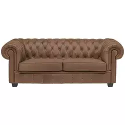 Landscape CHESTERFIELD ZOFA, rjava tekstil