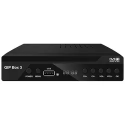 Golden Interstar Prijemnik zemaljski, DVB-T/T2, H.265, HDMI, SCART - GIP Box 3