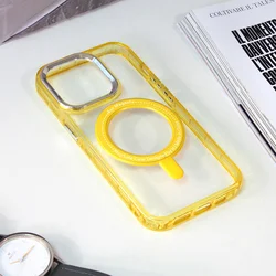 Maska za mobilni telefon iPhone 14 Pro FRAME, Magsafe, Žuta