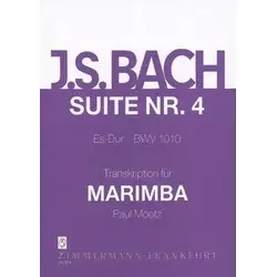 BACH J.S.:SUITE NR.4 BWV 1010 MARIMBA