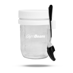GymBeam Posuda za doručak Breakfast Cup White 350 ml