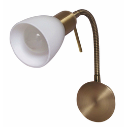 Rabalux Soma zidna lampa E14 1x40W bronza opal Spot rasveta
