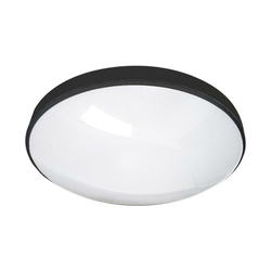 LED plafonsko svetlo za kupatilo CIRCLE LED/24W/230V 4000K prečnik 37 cm IP44 crno
