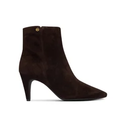 Škornji MICHAEL Michael Kors Daniela Heeled 40F6DNME6S Rjava