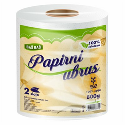 UBRUS PAPIRNI 2SL PLAVI BAS BAS 800G
