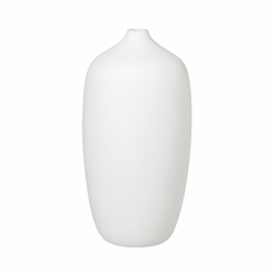 Blomus Keramična vaza O 13 cmx25 cm CEOLA White