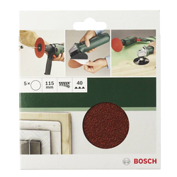 Bosch Set brusnih listova 2609256B47, O125mm, R60/R120/R180