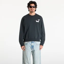 Mikina MM6 Maison Margiela Sweatshirt Washed Black S
