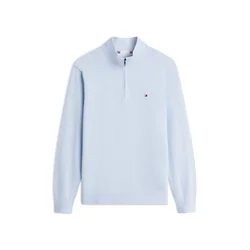 TOMMY HILFIGER Pulover ESSENTIAL pastelno modra
