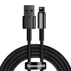 BASEUS Kabel BASEUS Tungsten Gold USB-A-Lightning, 2 m (črn)