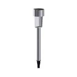 Aigostar - LED solarna lampa LED/0,006W/1,2V 29,5 cm hrom 6500K IP44