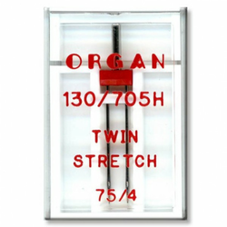 Igle za šivaće mašine Organ 130/705 H DVOIGLOVKA STRETCH