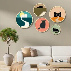 Wallity Dekorativna slika Yats-13, 43,5x43,5cm, 5 delova