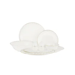 Madame Coco Porcelanski set za ručavanje za 6 osoba Mabella, 30 delova, Beli