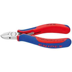KNIPEX Kose sečice za elektroniku 115mm 77 22 115 crvene
