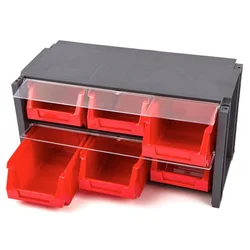 Organizer pvc sa 6 fioke 360x170x190mm