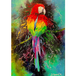 Enjoy - Puzzle Colorful Parrot - 1 000 kosov