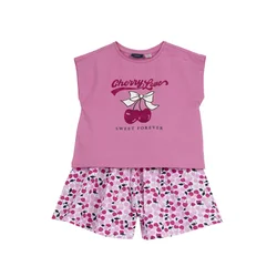 Chicco Komplet fuksija/črna/bela