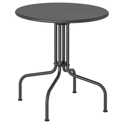 LÄCKÖ Miza, zunanja, siva, 70 cm