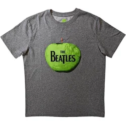The Beatles Apple Logo Grey XL Majica