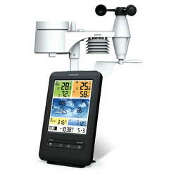 Sencor - Profesionalna meteostanica sa LCD ekranom u boji 1xCR2032+3xAA Wi-Fi