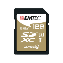 Emtec SDXC 128GB Speed`In Class 10 UHS-I U3