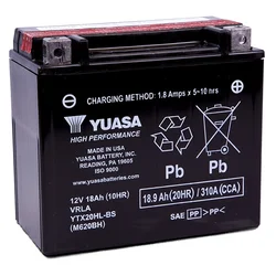 Yuasa Super MF YTX20HL-BS Motorcycle Battery