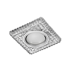 71096 - Ugradno svetlo ELEGANT GLASS FIX 1xGU10/50W+LED/3W