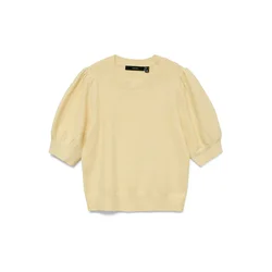 VERO MODA Pulover VMDOFFY pastelno rumena
