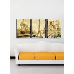 Wallity Zidni sat 3P3040CS-27, 96x40 cm, 3 dela