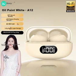 Soaiy Bluetooth slušalice A12, Bele