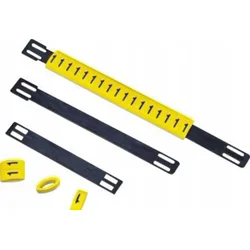 shumee Kabelske vezice za kable MS-135mm 10 kosov plastičnih vezic