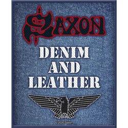 Saxon Denim & Leather Našitek za šivanje 100 x 100 mm