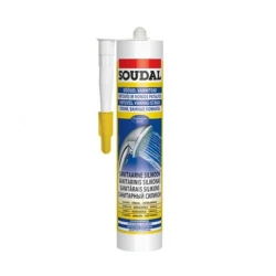 Soudal Silikon Sanitar, 280ml, Beli