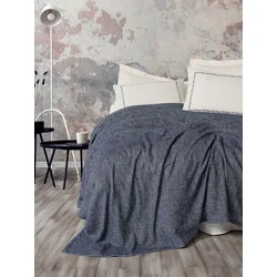 Lessentiel Maison Komplet posteljine Loom, 240x230 cm, Plava