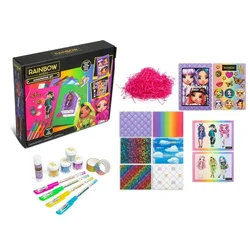 RAINBOW HIGH nastavljen za SCRAPBOOKING