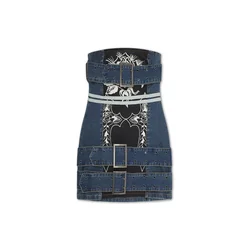 Ed Hardy Obleka moder denim