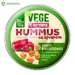 NAMAZ HUMMUS SA AJVAROM 95G LIM (16) CARNEX