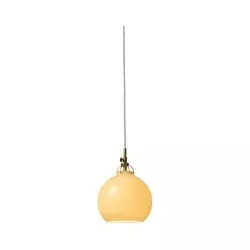 Halo Design 747931 - Luster na sajli TOSCANA 1xG9/28W/230V prečnik 18 cm bež/mesing
