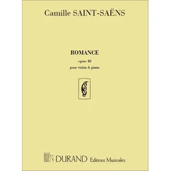 SAINT-SAENS:ROMANCE OP.48 POUR VIOLON ET piano