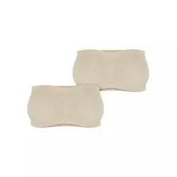 Womens Bra Bandeau 2-Pack Beige/Beige