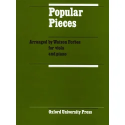 FORBES:POPULAR PIECES FOR viola AND piano