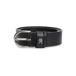 TOMMY HILFIGER Pas ESSENTIAL EFFORTLESS 3.0 črna