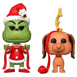 Northix Set figur Grinch & Max - 2 zbirateljska lika