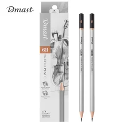 Grafitna Olovka za Skiciranje Deli - 6B Set 1/12
