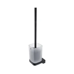 NIMCO MAC 29094CN-90 - Zidna WC četka MAYA matirano staklo/mat crna