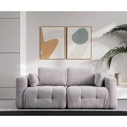 Atelier del Sofa Dvosed Amaris 2, 300 x 120 x 65 cm, Svestlosivi