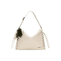 Desigual Torba za čez ramo off-bela